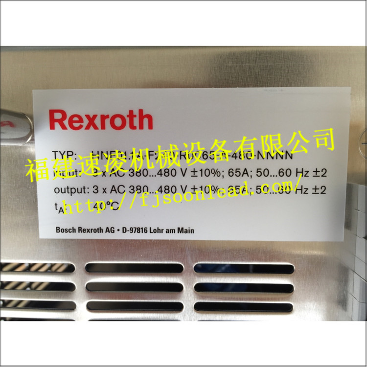 Rexroth HNF01.1A-F240-R0065-A-480-NNNN驱动器进口力士乐