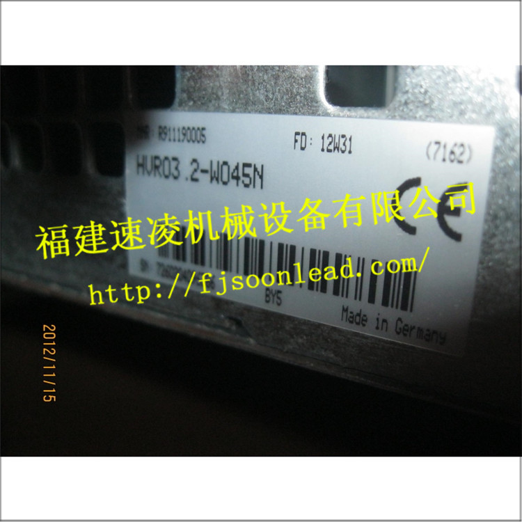 Rexroth R911190005 HVR03.2-W045N进口力士乐电源模块