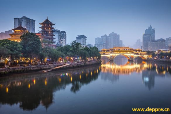 成都夜色风景